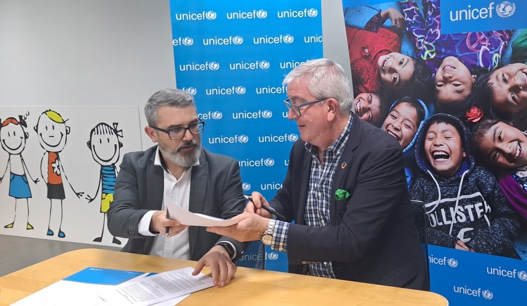 Izar ratifica con Unicef y otras ONG su compromiso social en todo el mundo